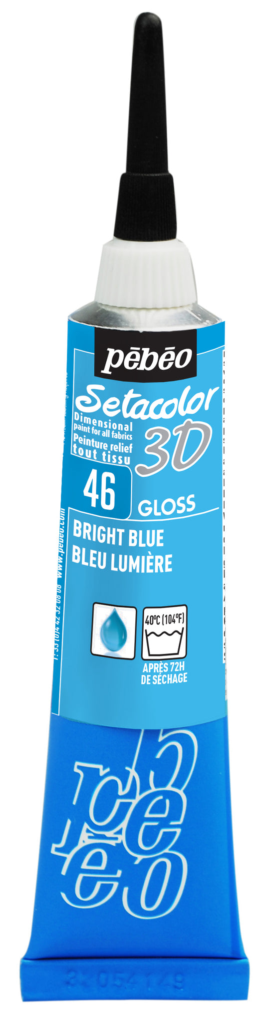 Setacolor 3D Brilliant Col. 46 Light Blue**