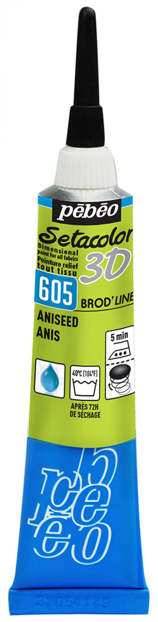 Setacolor 3D Brod'Line Col. 605 Anise**