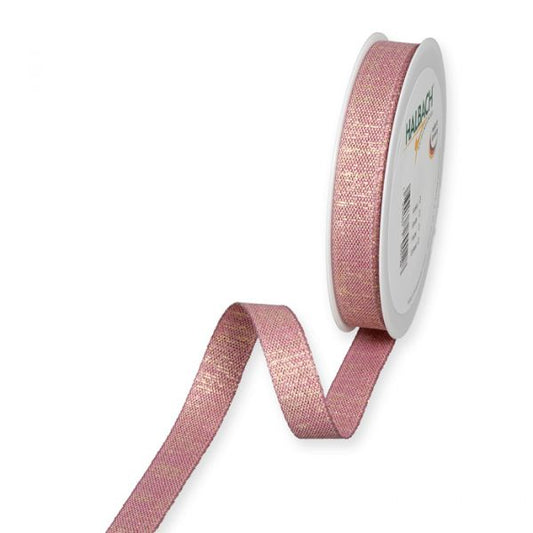 Pink Lurex Ribbon 15mm 5755-510