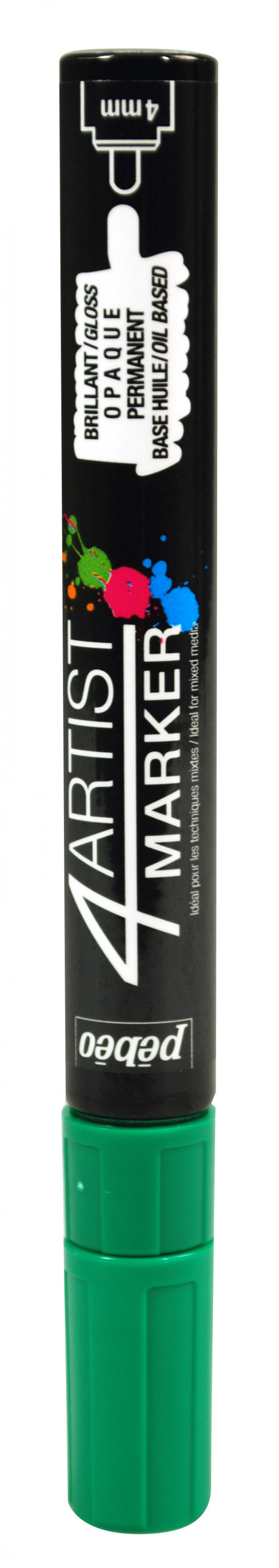 4Artist marker pen, 4mm tip, dark green