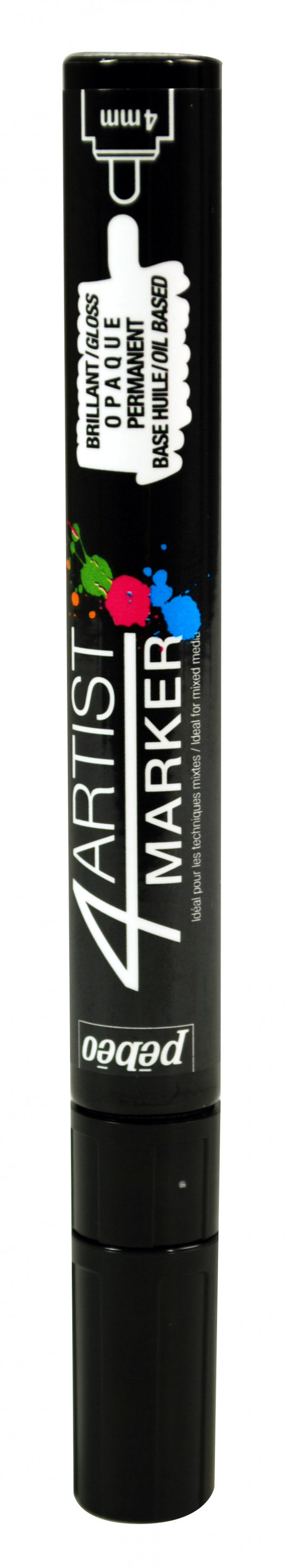 4Artist marker tip 4mm Black