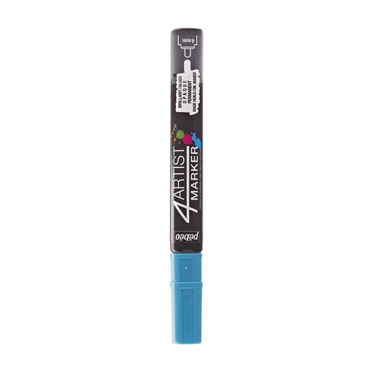 4Artist marker pen, 4mm tip, light blue