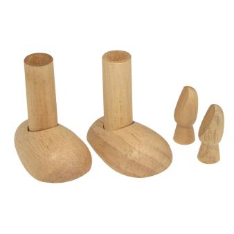 Rayher Wooden Hands and Feet Set