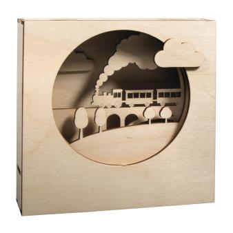 Rayher Train 3D Wooden Frame Kit Cod. 62-981-505