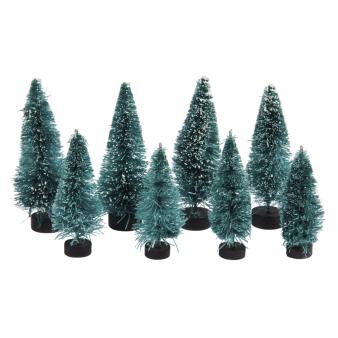 Sapin enneigé Set 8 pièces Rayher Code 66038000