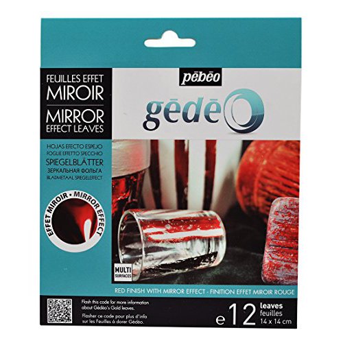 Copper Gilding Leaf 25 sheets 14x14