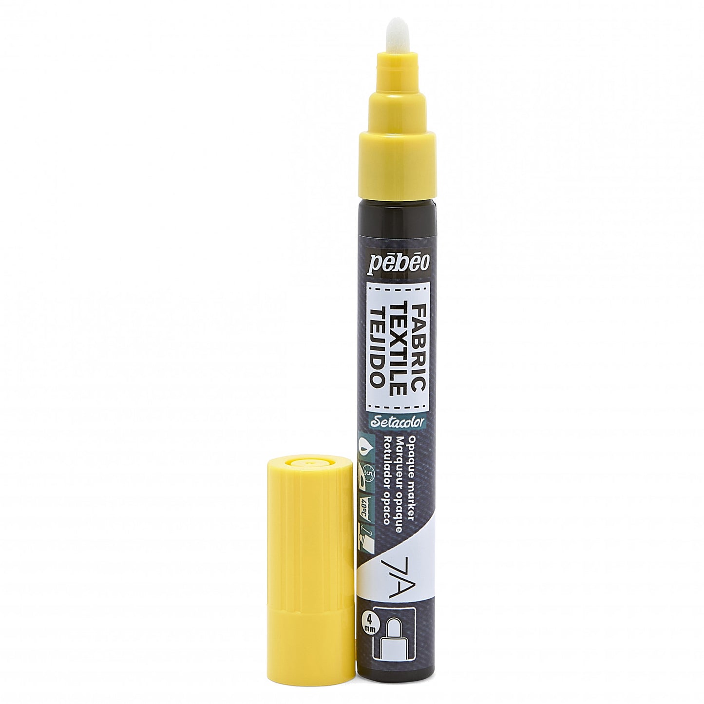 7A Opaque Fabric Marker Yellow