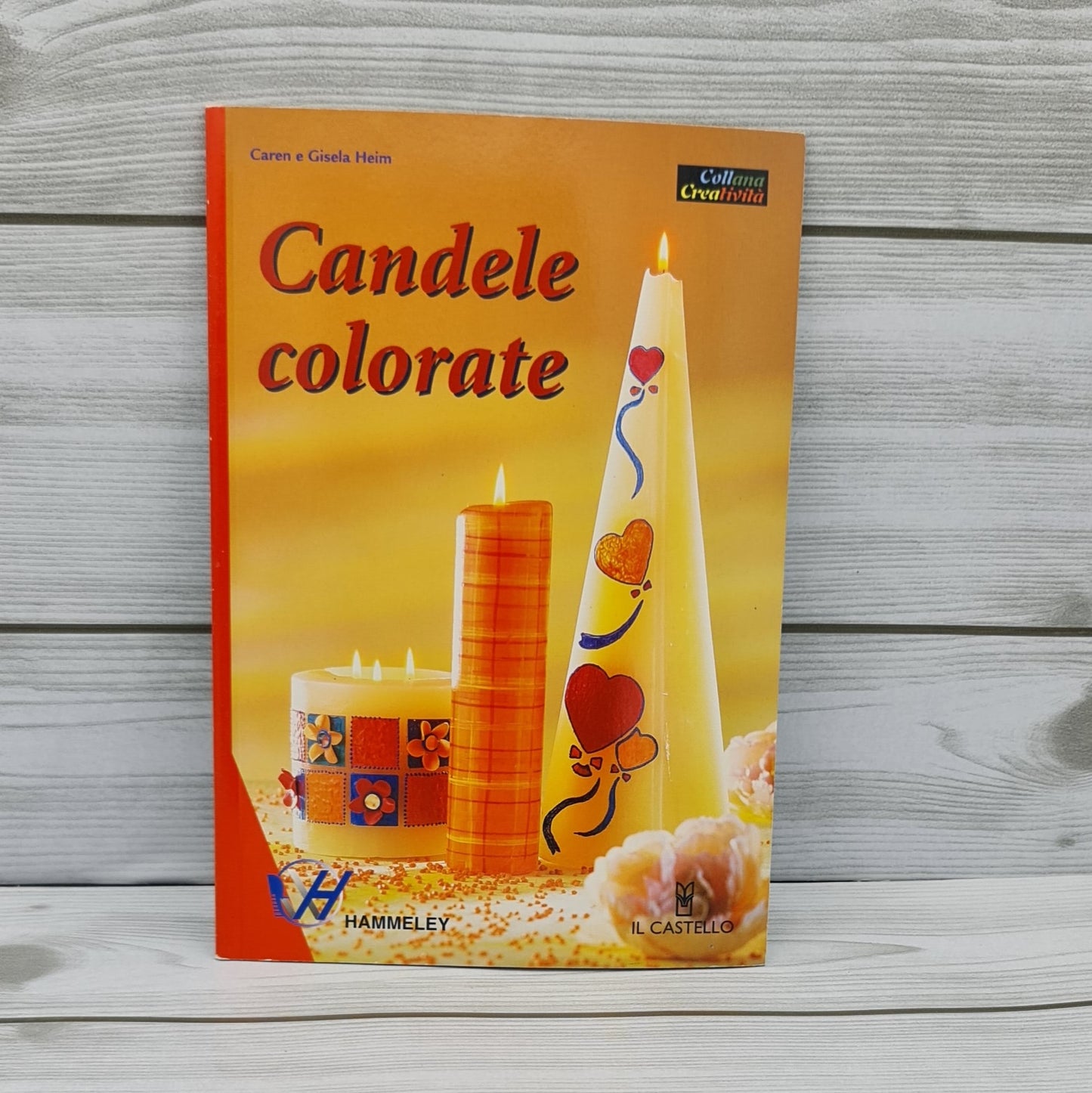 Livre de bougies colorées