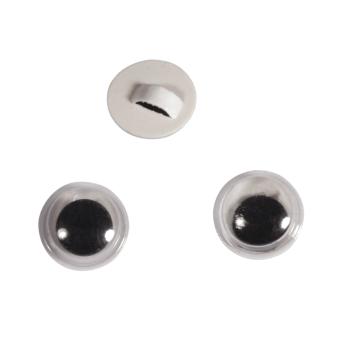 8mm Goggle Eyes With Eyelet Rayher