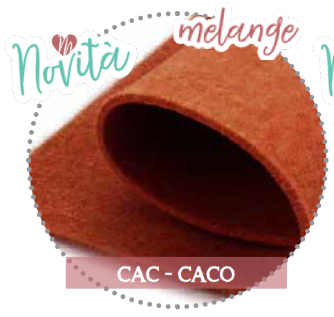 Synthetic Felt 3mm Caco col. CAC