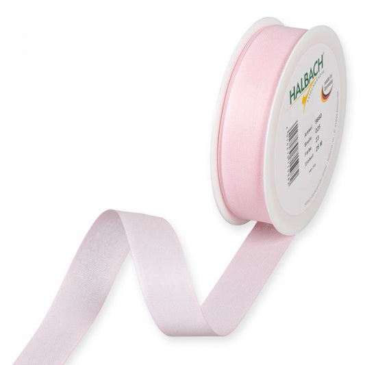 Baby Pink Cotton Ribbon 25mm Code 9660-025-23