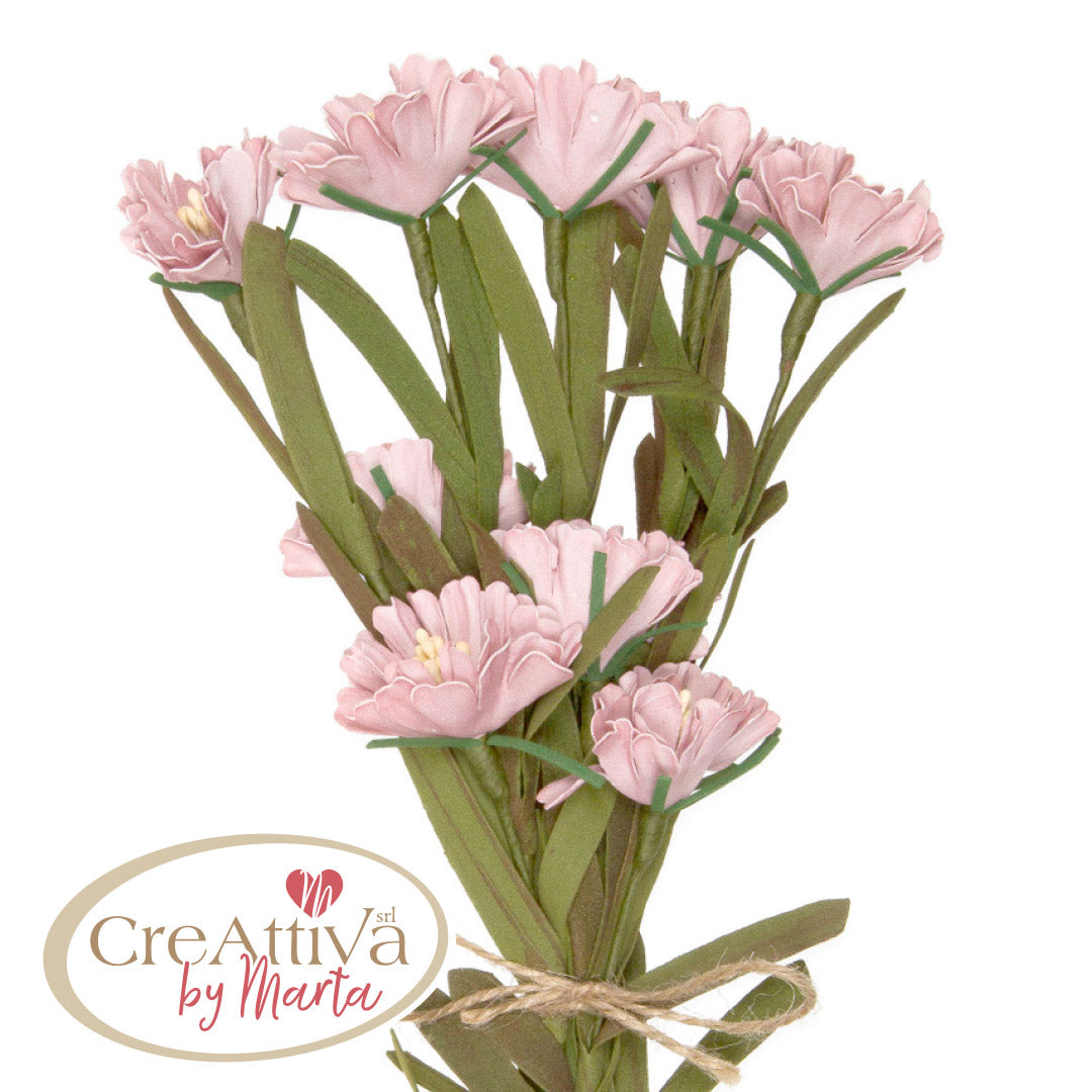 Set of 5 Creative Artificial Carnation Flowers By Marta