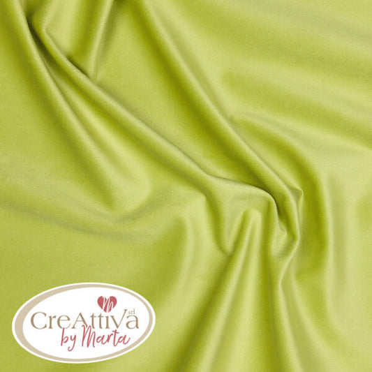 Apple Green Chenille Velvet Cod.VDM