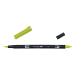 Marqueur double pinceau Tombow col. 126 olives claires