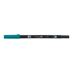 Marqueur double pinceau Tombow col. 407 Tiki Sarcelle