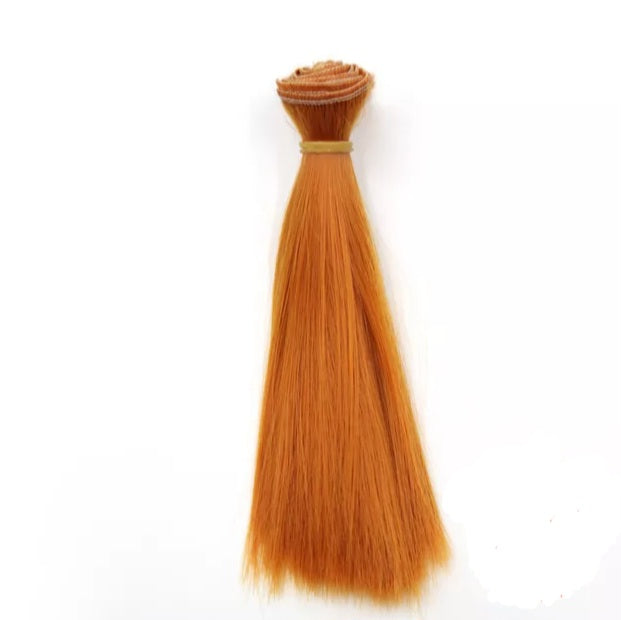 Titian Red Straight Hair 15cm long