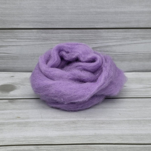 Lana CaRdotta Fine Lavanda I Nastri di Mirta