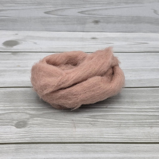 Lana CaRdotta Fine Rosa Antico I Nastri di Mirta