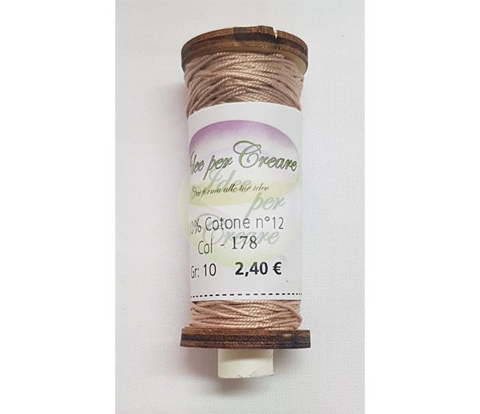 Cotton Thread n°12 Hazelnut col.178