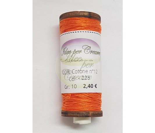 Cotton Thread n°12 Orange col.225