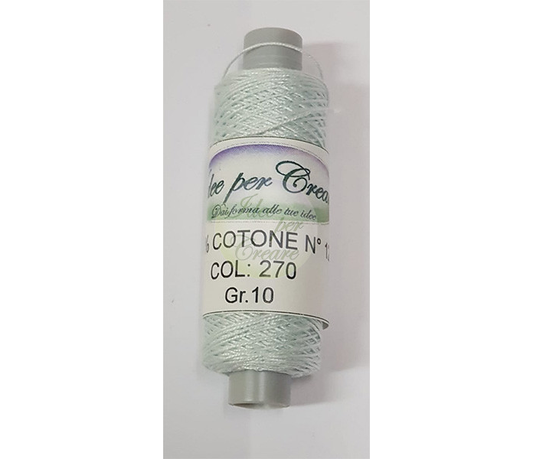Cotton Thread n°12 Light Blue col.270