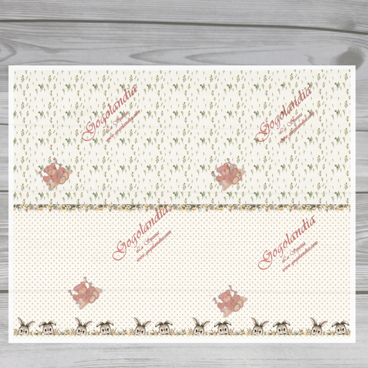 Pannolenci Coniglietti Curiosi Gogolandia