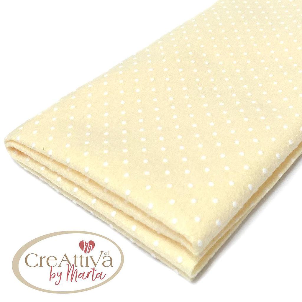 Baby Yellow Polka Dot Flocked Diapers