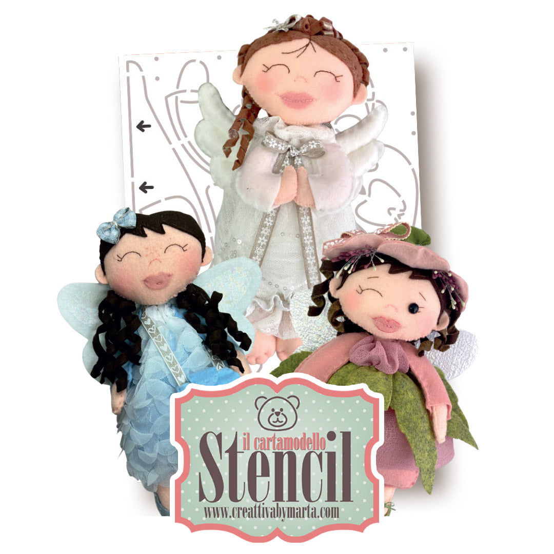 Le Riccioline Stencil Sewing Pattern Nr 66