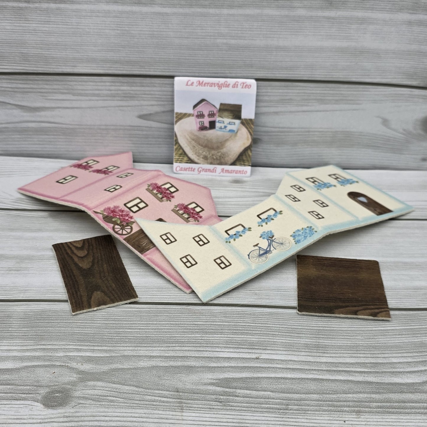 Casette in Feltro Grandi Amaranto