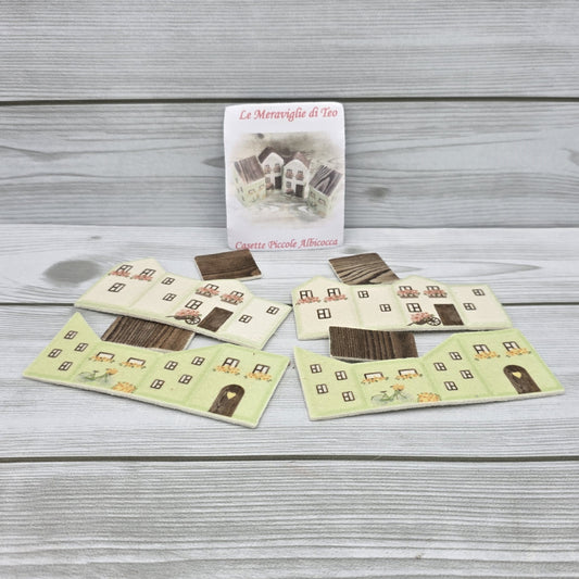 Casette in Feltro Piccole Albicocca