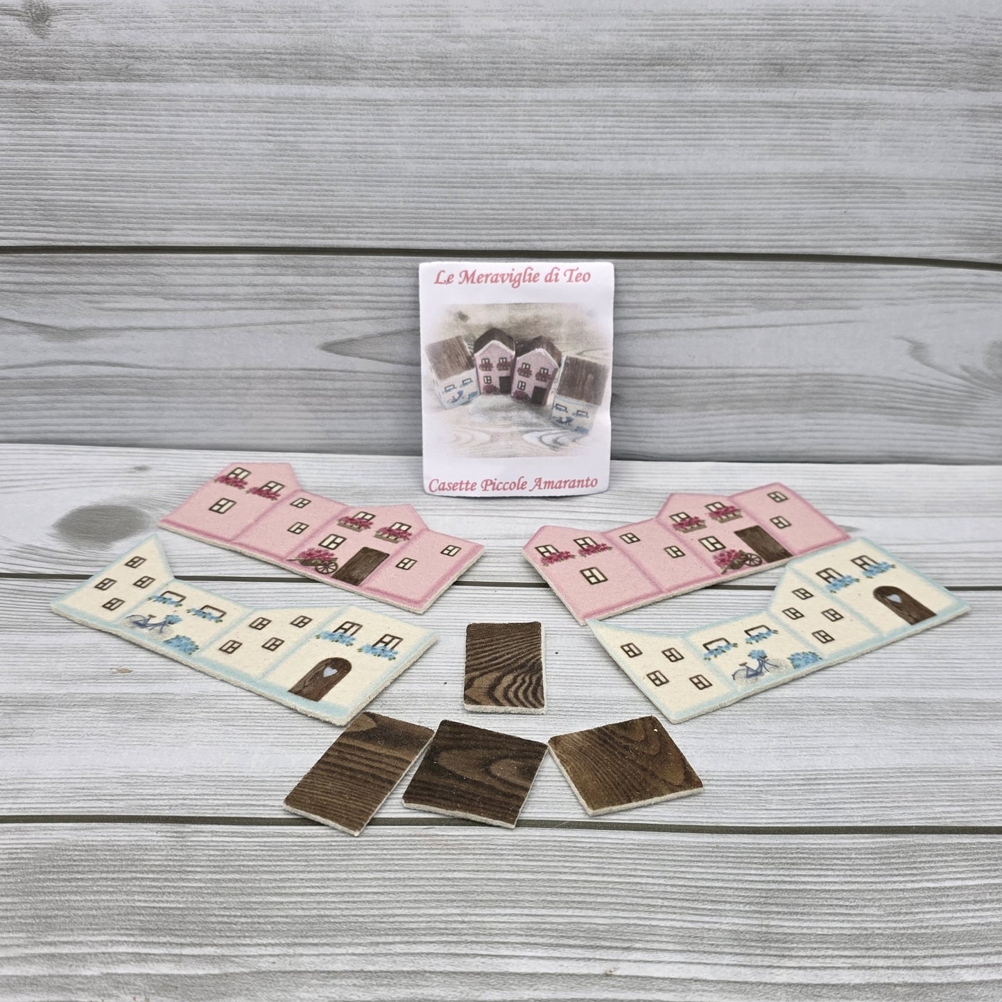 Casette in Feltro Piccole Amaranto