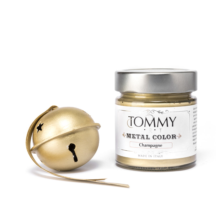 Colore Metallico Champagne 80ml Tommy Art