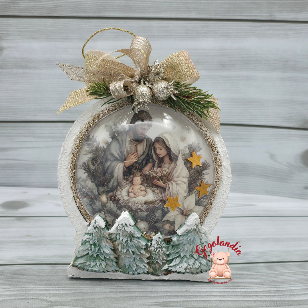 Decorazione Natività Campione Realizzato Gogolandia