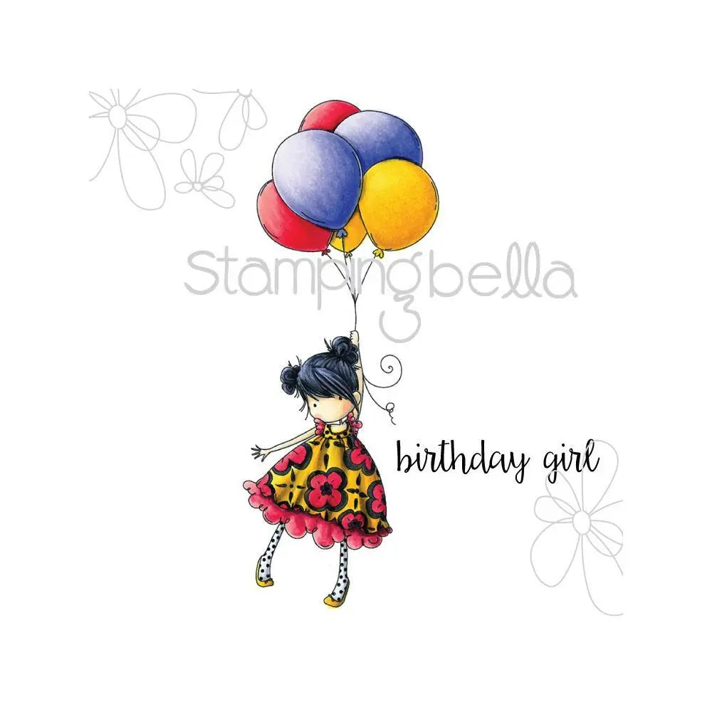 Tiny Townie Blossom loves Balloons stamp cod. EB306
