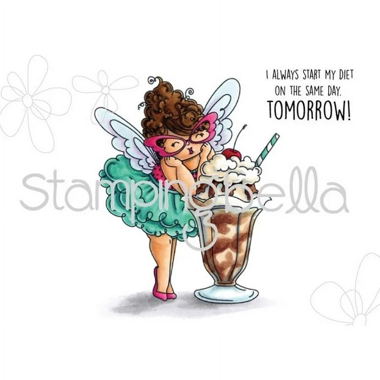 Edna adore la morue aux timbres de crème glacée. EB359