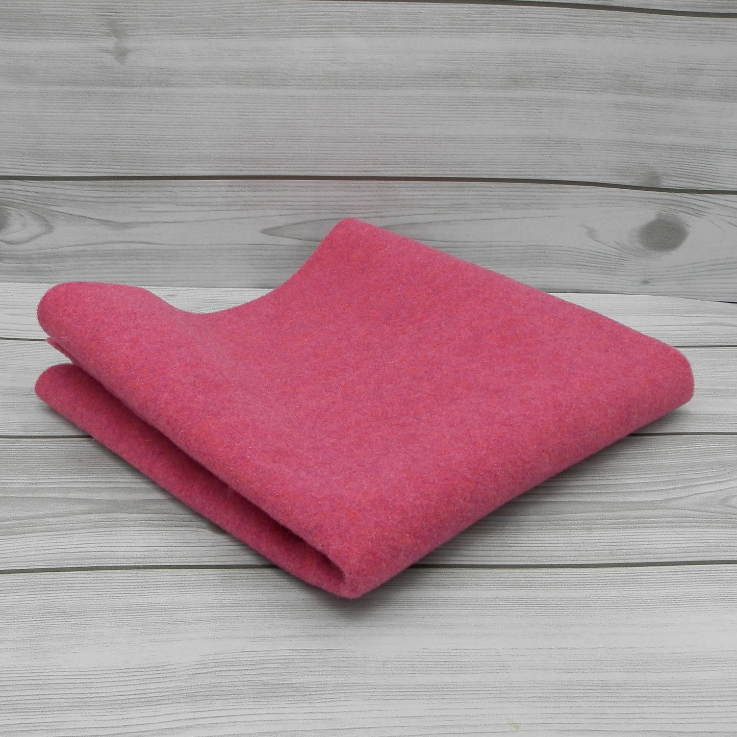 Moldable Felt with Raspberry Stripe