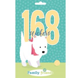 168 Stickers Famille Amis Chien