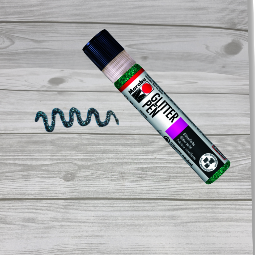Glitter Pen Marabu 25ml Colore 592 Petrolio