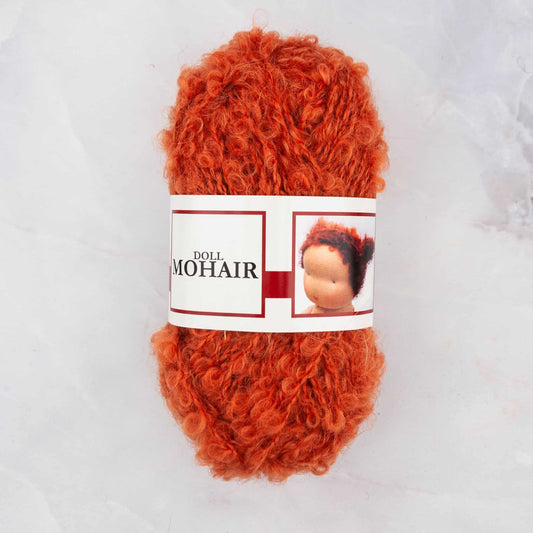 Lana Doll Mohair Tiziano Red Col. 540 50gr