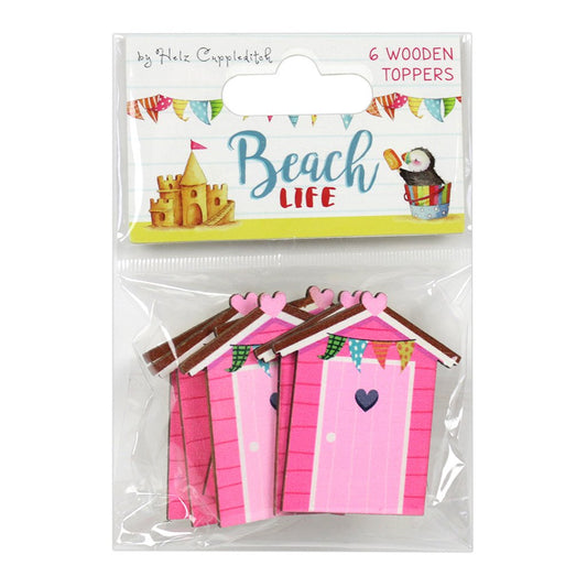 Wooden Toppers Beach Life Cabine