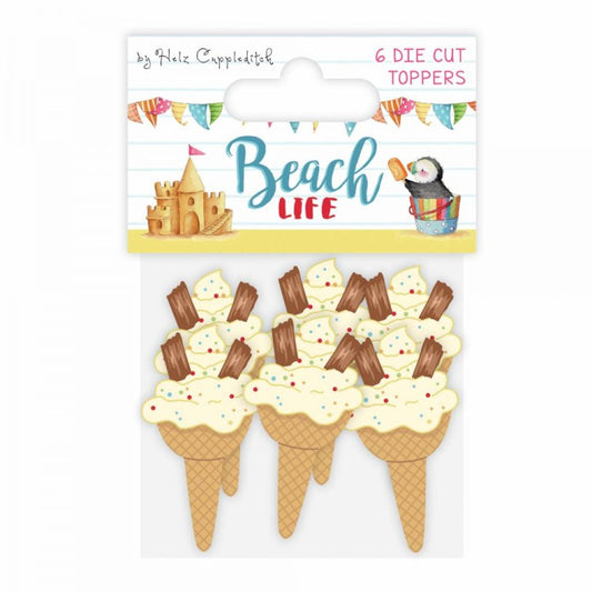 Wooden Toppers Beach Life Gelato