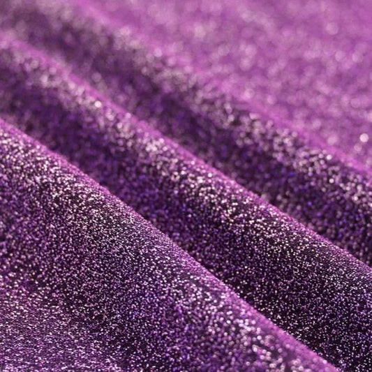 Glittery Amethyst Fabric