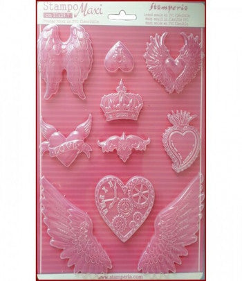 Hearts and Wings mold K3PTA448