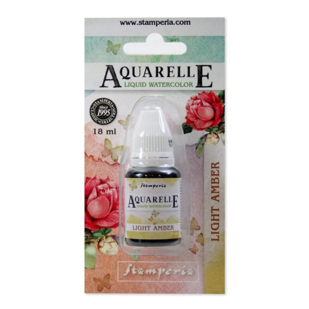 Aquarelle Light Amber Stamperia