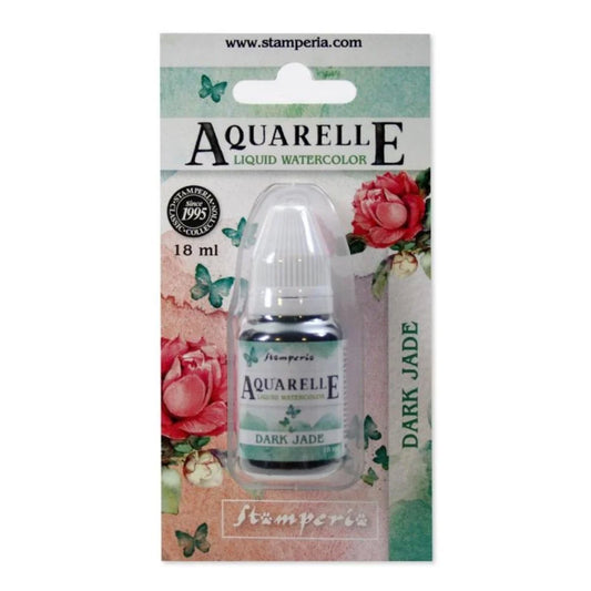 Aquarelle Dark Jade Code KAWCL06 Stamperia