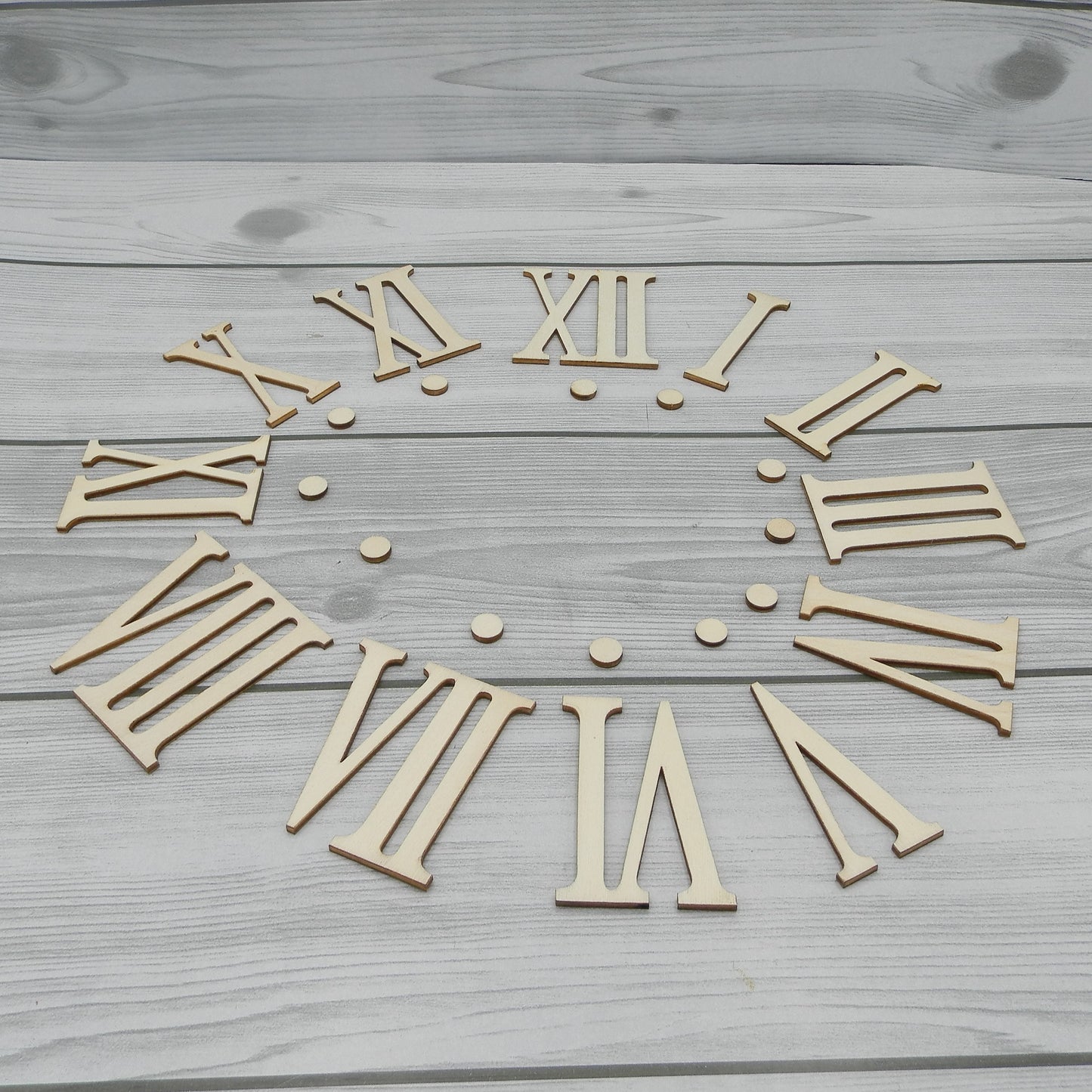 Numeri Orologio in Legno Stamperia