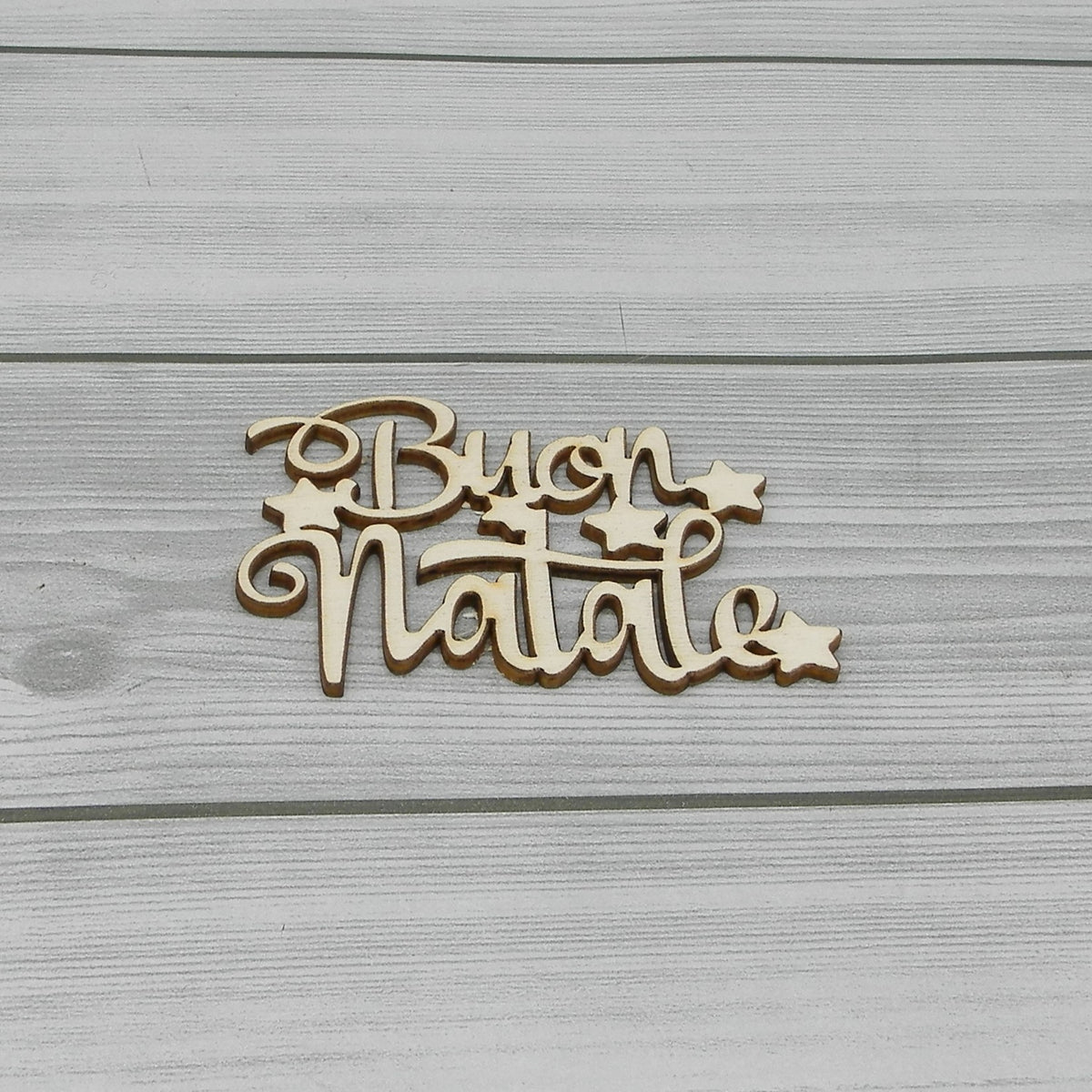 Scritta Buon Natale 10 cm Idee per Creare