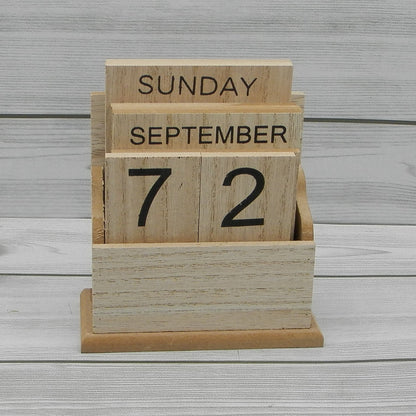 Kit Calendario Perpetuo Legno Gogolandia