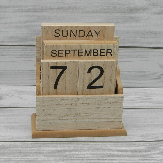 Kit Calendario Perpetuo Legno Gogolandia