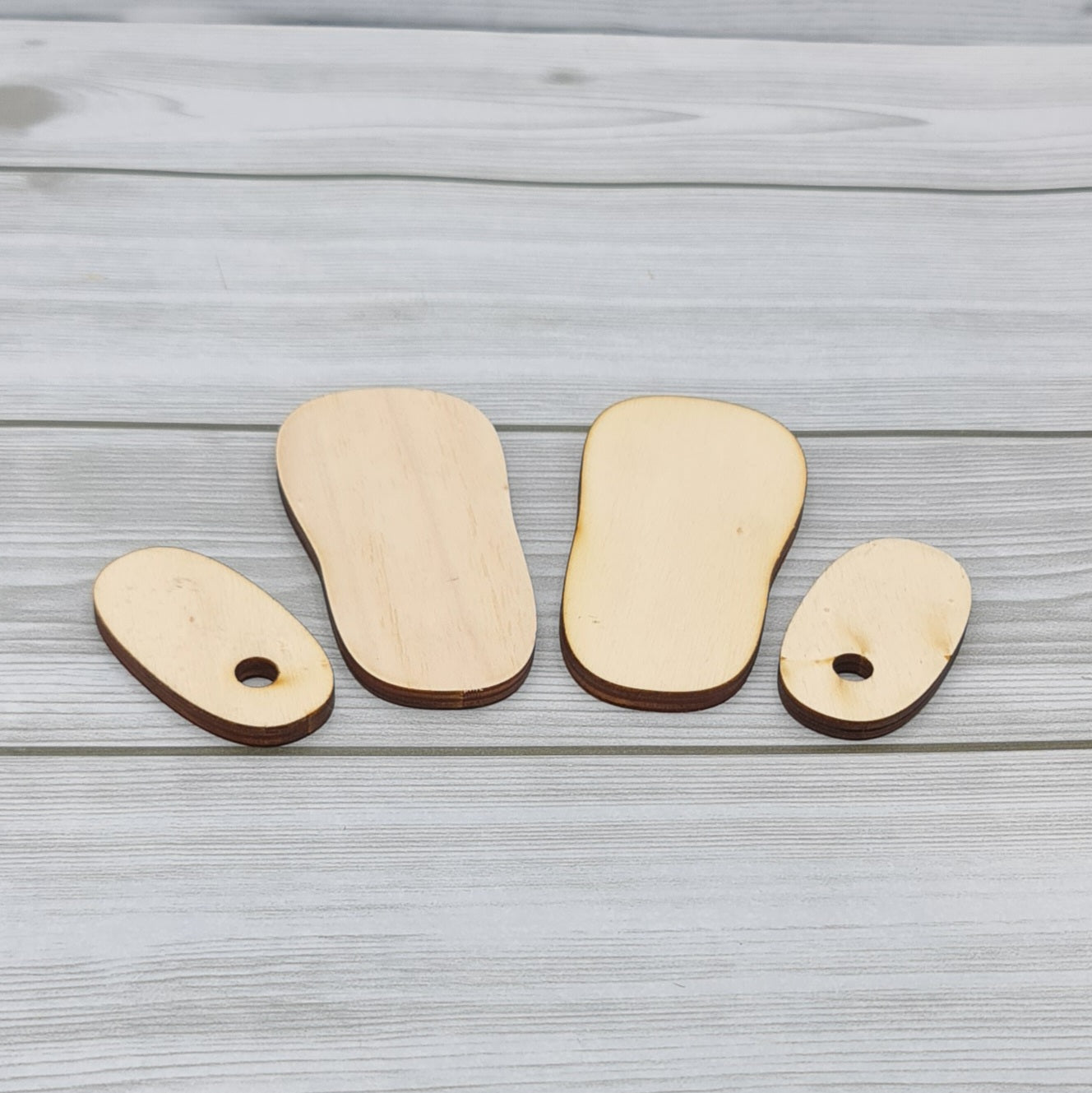 Wooden Bases for Dolls Feet 11 cm Cod. LEL024